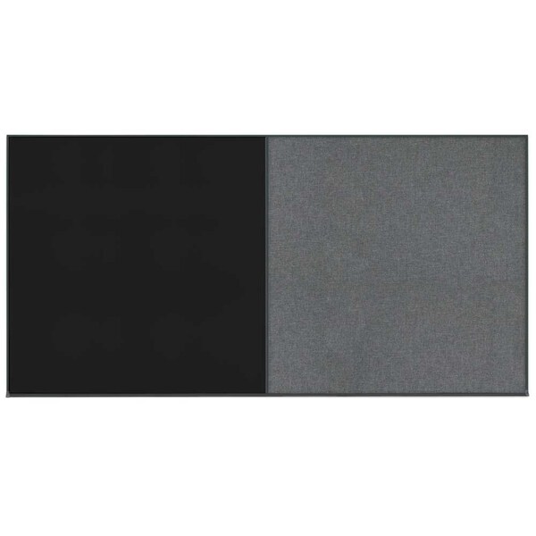 Enclosed Corkboard, 1 Door, 48"x36", 4" Fra